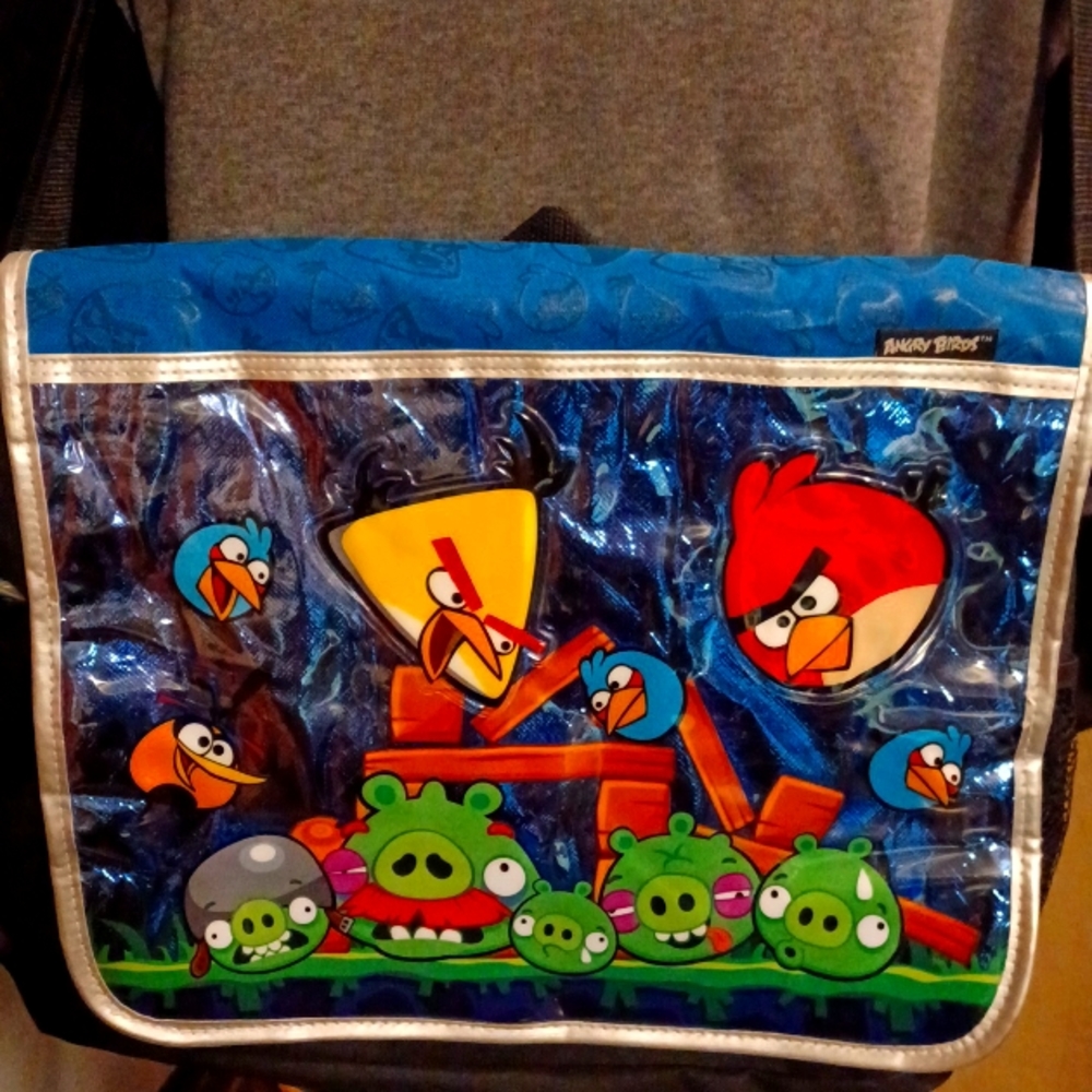 Angry Bird messenger bag